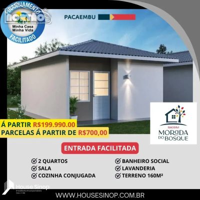 Casa, 2 quartos, 43 m² - Foto 1