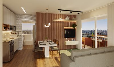 Apartamento, 2 quartos, 46 m² - Foto 3