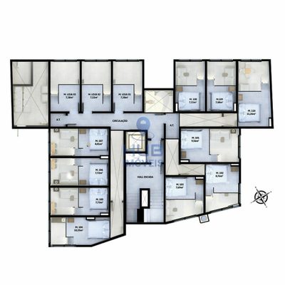 Kitnet-Studio, 18 m² - Foto 1