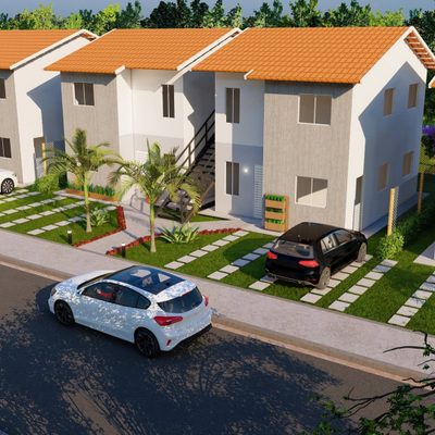 Casa, 2 quartos, 56 m² - Foto 1