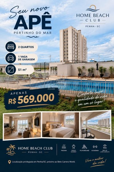 Apartamento, 2 quartos, 51 m² - Foto 2