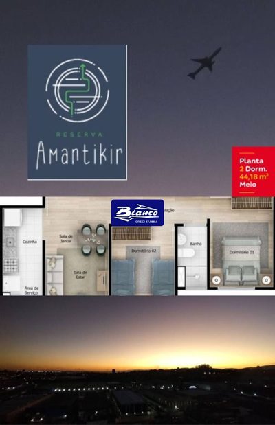 Apartamento, 2 quartos, 44 m² - Foto 1