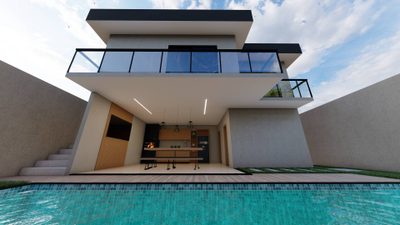 Casa, 3 quartos, 203 m² - Foto 1