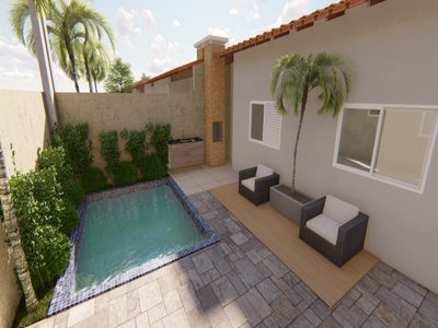 Casa, 3 quartos, 79 m² - Foto 1