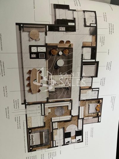 Apartamento, 3 quartos, 156 m² - Foto 2