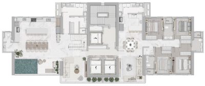 Apartamento, 4 quartos, 146 m² - Foto 2
