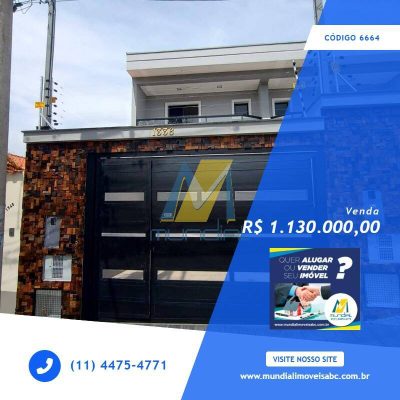 Sobrado, 3 quartos, 155 m² - Foto 1