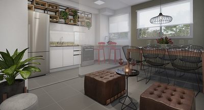 Apartamento, 2 quartos, 43 m² - Foto 3