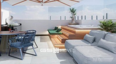 Cobertura, 2 quartos, 69 m² - Foto 1