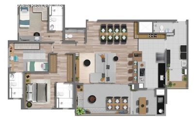 Apartamento, 3 quartos, 133 m² - Foto 5