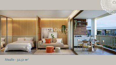 Apartamento, 1 quarto, 32 m² - Foto 2