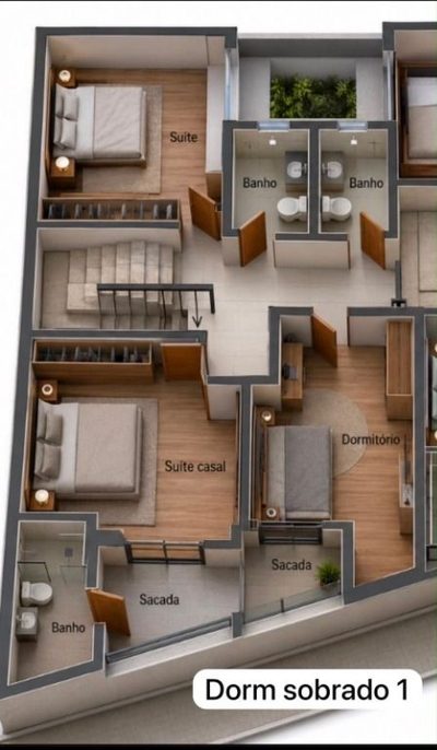 Sobrado, 3 quartos, 164 m² - Foto 3