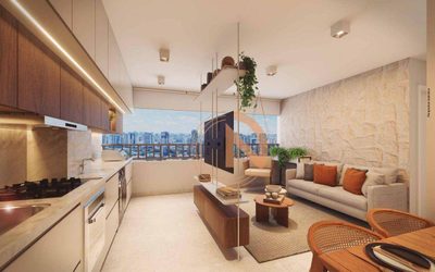 Apartamento, 2 quartos, 40 m² - Foto 2