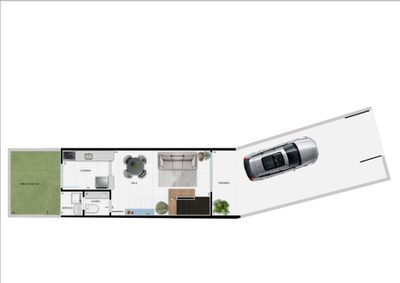 Casa, 2 quartos, 30 m² - Foto 3