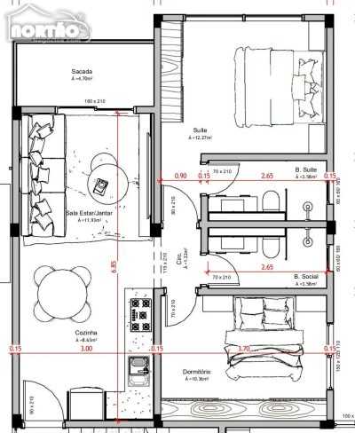 Casa, 4 quartos, 61 m² - Foto 4