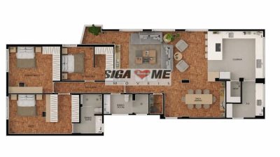 Apartamento, 3 quartos, 230 m² - Foto 2