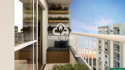 Apartamento, 2 quartos, 48 m² - Foto 2