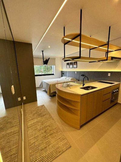 Kitnet-Studio, 34 m² - Foto 1