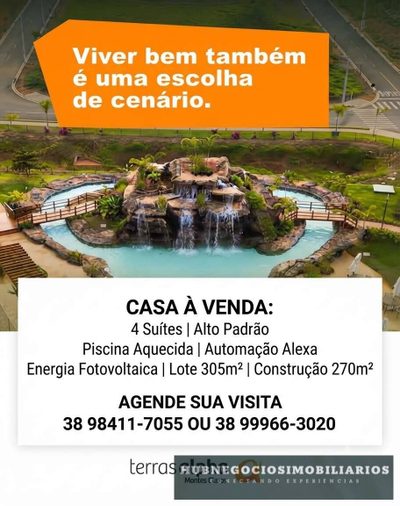 Casa de Condomínio, 4 quartos - Foto 1