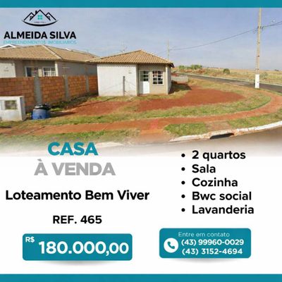 Casa, 1 quarto, 43 m² - Foto 1