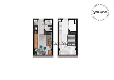 Kitnet-Studio, 23 m² - Foto 2