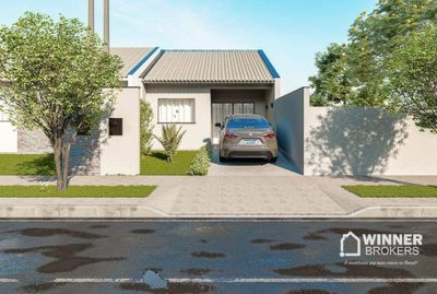 Casa, 3 quartos, 70 m² - Foto 1