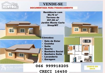 Casa, 3 quartos, 80 m² - Foto 1