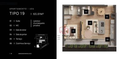 Apartamento, 1 quarto, 75 m² - Foto 4