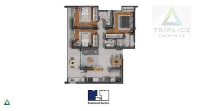 Apartamento, 3 quartos, 96 m² - Foto 2