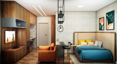 Apartamento, 1 quarto, 24 m² - Foto 3