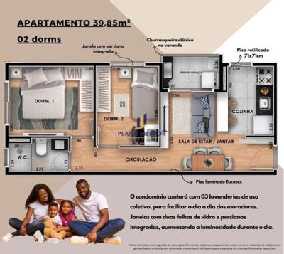 Apartamento, 2 quartos, 43 m² - Foto 5