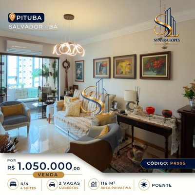 Apartamento, 4 quartos, 116 m² - Foto 1