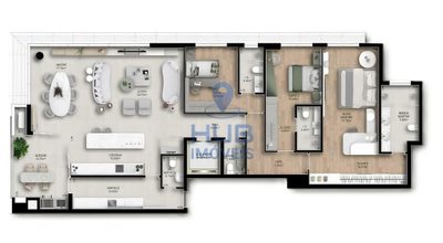 Apartamento, 3 quartos, 193 m² - Foto 4