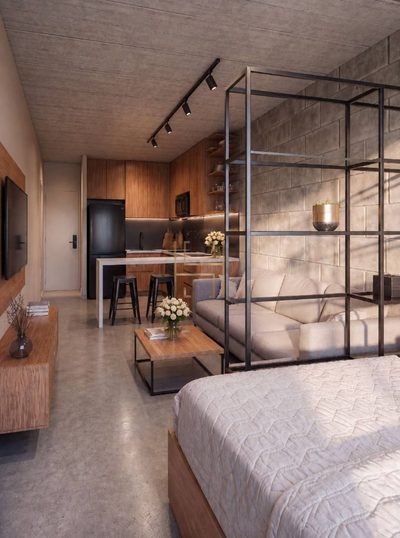 Kitnet-Studio, 37 m² - Foto 1