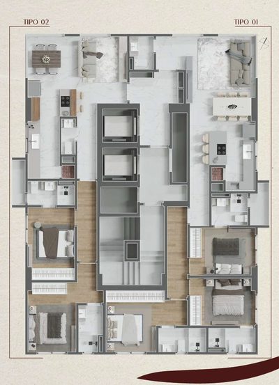 Apartamento, 2 quartos, 73 m² - Foto 1