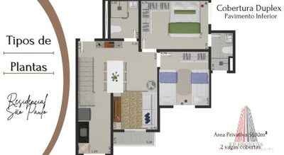 Apartamento, 2 quartos, 52 m² - Foto 5