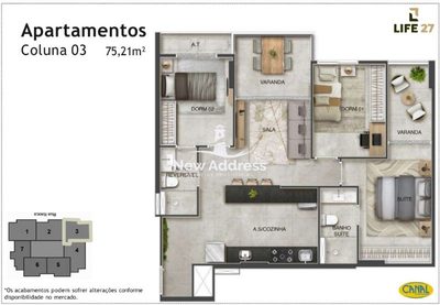 Apartamento, 3 quartos, 75 m² - Foto 5