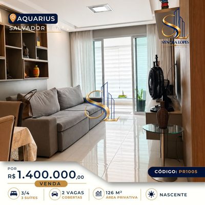 Apartamento, 3 quartos, 126 m² - Foto 1
