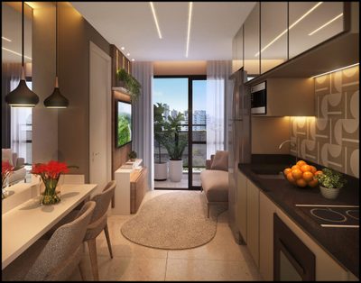 Apartamento, 1 quarto, 44 m² - Foto 3