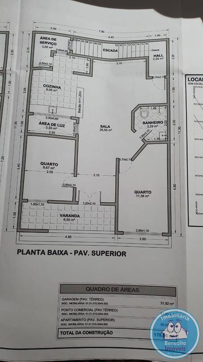 Sobrado, 2 quartos, 179 m² - Foto 1