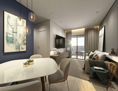 Apartamento, 2 quartos, 53 m² - Foto 3