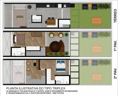 Casa de Condomínio, 2 quartos - Foto 4