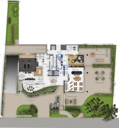 Apartamento, 3 quartos, 243 m² - Foto 1