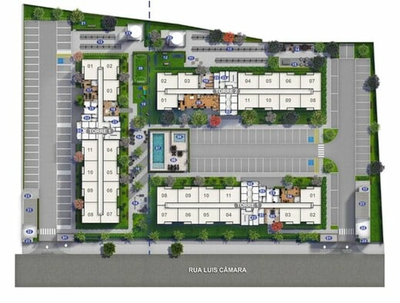 Apartamento, 2 quartos, 42 m² - Foto 2