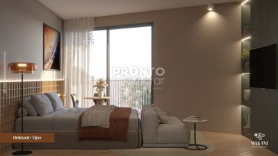 Apartamento, 1 quarto, 18 m² - Foto 2