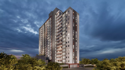 Apartamento, 1 quarto, 27 m² - Foto 1