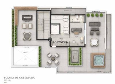 Casa de Condomínio, 5 quartos - Foto 4