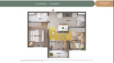 Apartamento, 2 quartos, 32 m² - Foto 4