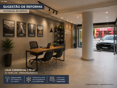Loja-Salão, 70 m² - Foto 4
