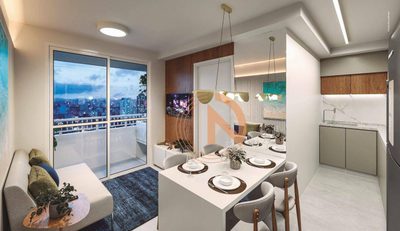 Apartamento, 2 quartos, 35 m² - Foto 2